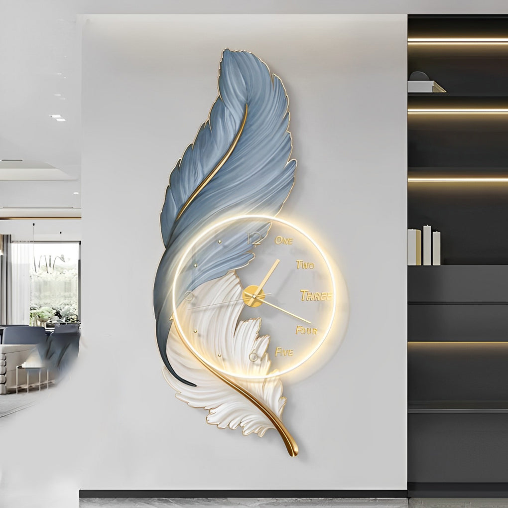 Feathers Painting Wall Lamp Li002510