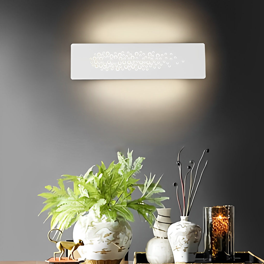 Rectangular Nordic Wall Light Fixtures Ha077813