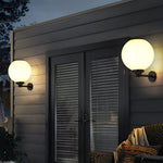 Round Modern Solar Wall Light Li002004