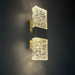 Creative Crystal Up And Down Lights Led Electroplated Modern Wall Sconces