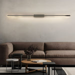 Linear Strip Led Black Nordic Wall Lamp