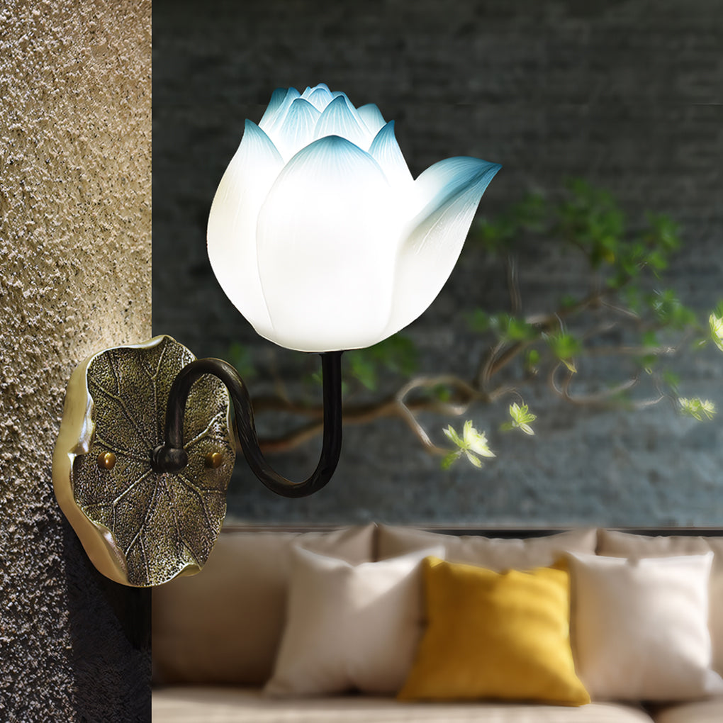Lotus Flowers Modern Wall Light Li002527