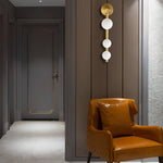 3 Glass Balls Wall Light Fixture Ha091134