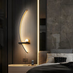 21 Curved Strip 3 Step Dimming Led Wall Sconce Lighting Wall Lamp