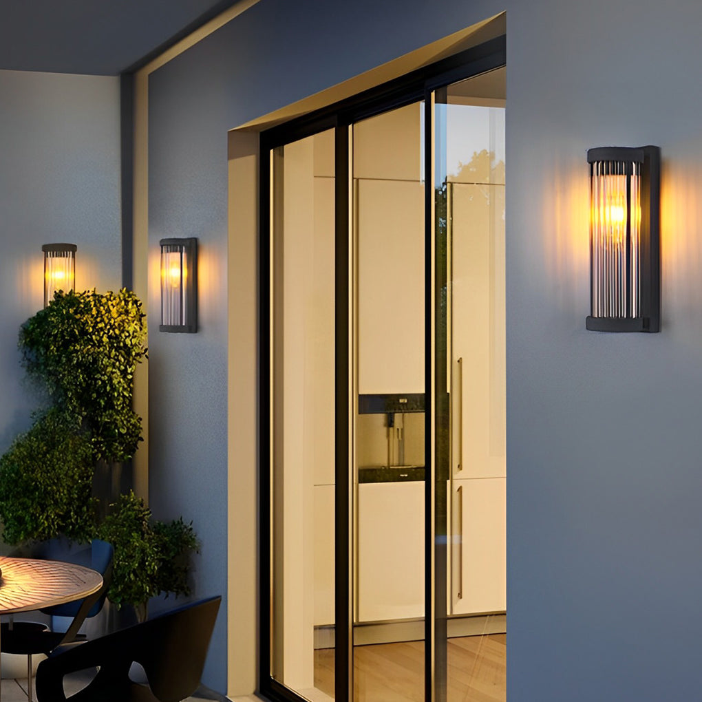 Glass Waterproof Led Solar Wall Lamp Li002312