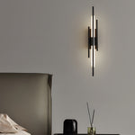 Long Strips Grille Iron Acrylic Simple Modern Led Wall Light Fixture