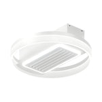 19 7 In Nordic 6 Speeds Bladeless Ceiling Fan With Led Light Remote Control