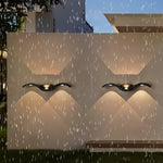 Outdoor Seagull Creative Wavy Wall Mounted Up Down Led Lighting