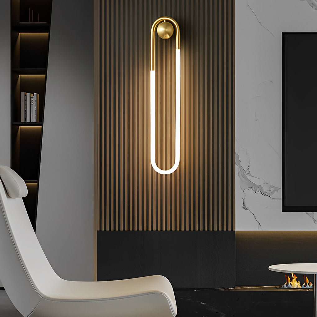 Rectangular Minimalist Wall Lamp Ha083345