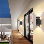 Waterproof Led Up And Down Lights Wall Lamp Outdoor Wall Lights Wall Sconce Lighting