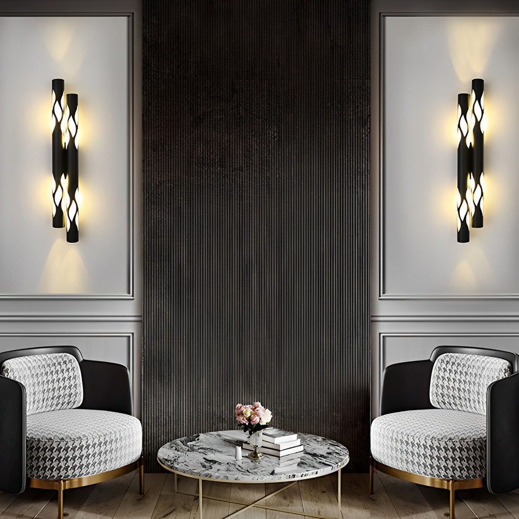 Flames Hollow Wall Sconce Ha084458
