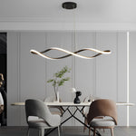 Creative Waves Electroplating Modern Chandelier Li002169