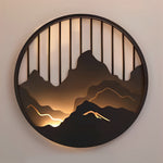 Round Outdoor Wall Sconce Li002418