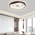 20 Modern Round Bladeless Ceiling Fan With Dimmable Led Light