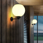Round Modern Solar Wall Light Li002004
