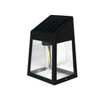 Tungsten Bulb Solar Wall Lanterns Dusk To Dawn Motion Senor Lighting