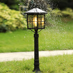 Square Waterproof Solar Outdoor Lawn Lamp Ha084255