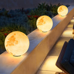 Moon Modern Solar Post Light Li001959