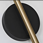 Simple Adjustable Round Led Luxury Aluminum Nordic Wall Light Fixture