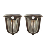 2 Pack Motion Sensor Solar Wall Light