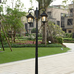 2 Lights Outdoor Pole Light Li002056