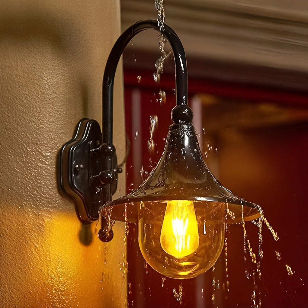 Trumpet Shaped Led Outdoor Wall Lamp Li002094
