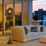 1 Light Mesh Outdoor Floor Lamp