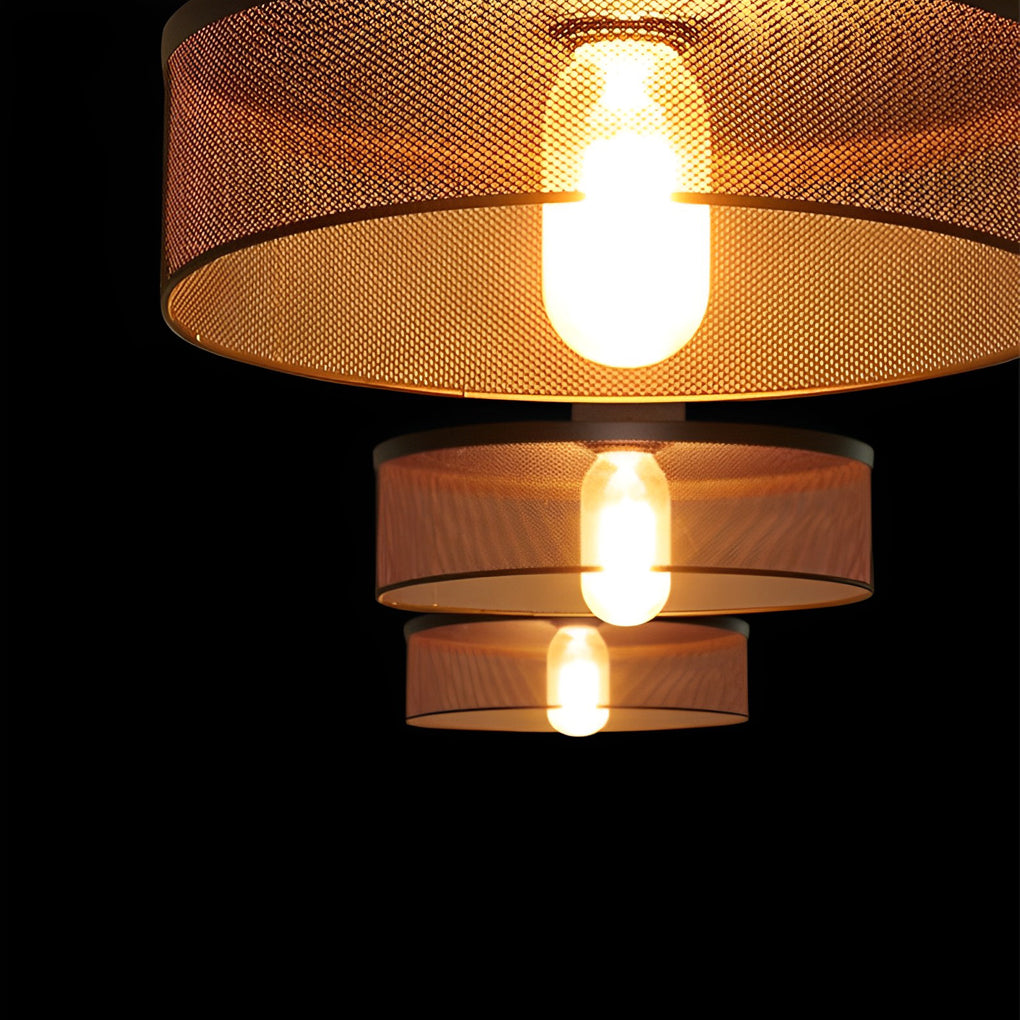 Metal Meshed Black Pendant Lights Li002288