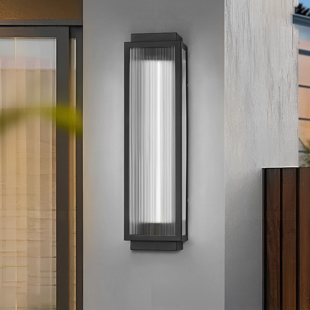 Rectangular Led Modern Outdoor Wall Light Ha084818