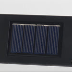 2Pcs Solar Sunset Fence Lights Rgb Led Outdoor Acrylic Bubbles Step Deck Light