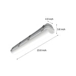 23 Inch White Linear Vapor Tight Led Light