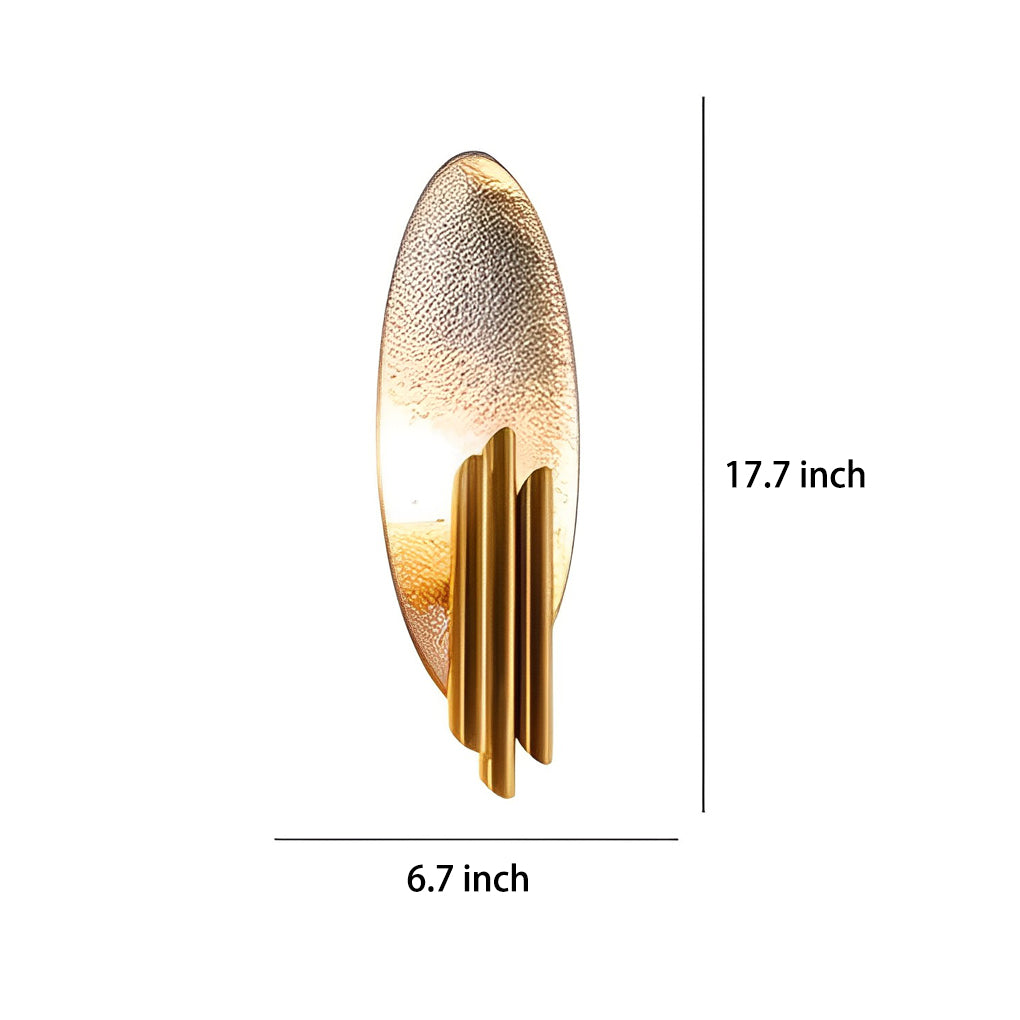 Oval Iron Electroplating Wall Lights Li002479