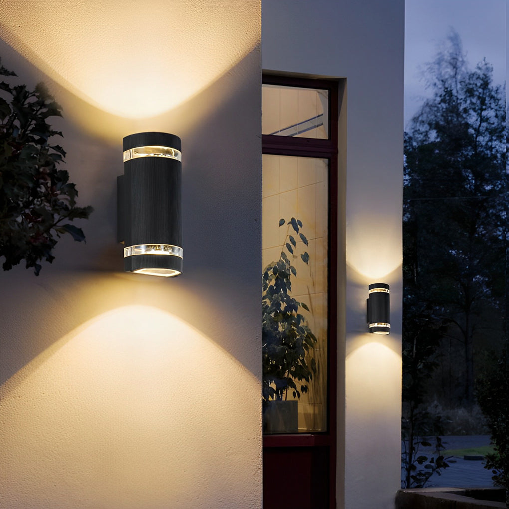 Waterproof Led Up And Down Lights Wall Lamp Outdoor Wall Lights Wall Sconce Lighting