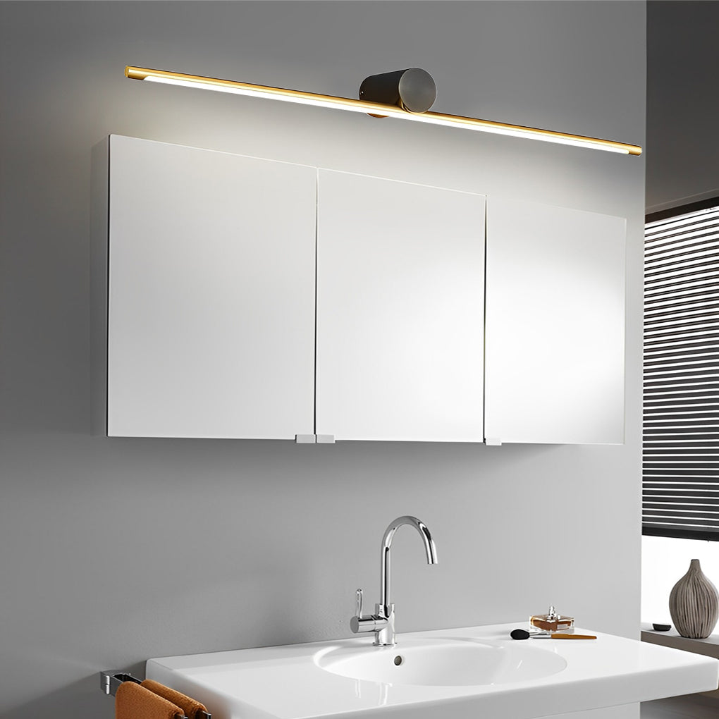 Two Tone Cylinder Bathroom Vanity Light