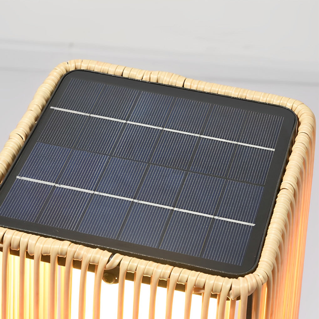 Rubber Solar Led Outdoor Floor Lamp