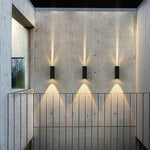 Outdoor Waterproof Double Head Spotlight Led Multipurpose Staircase Wall Sconces 1