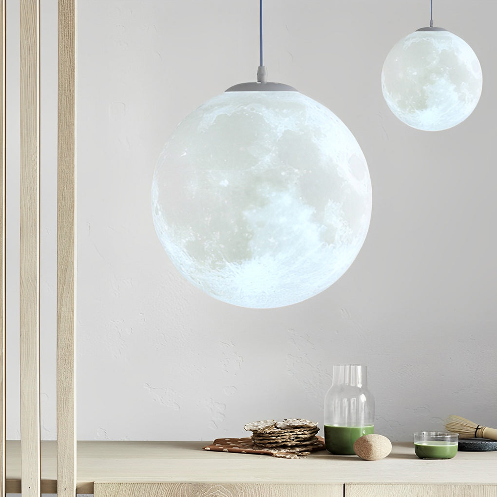 Moon White Pendant Lamp Ha076610