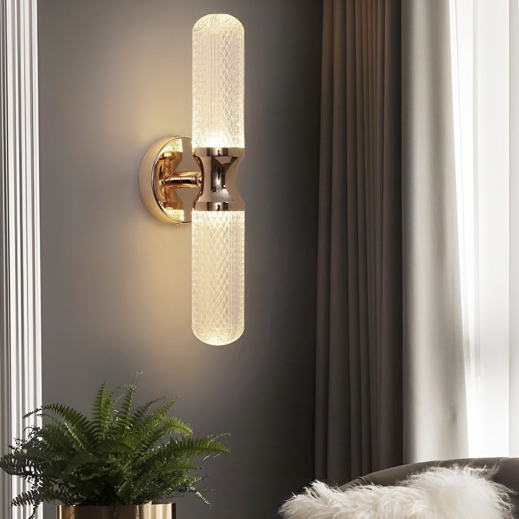 Minimalist Strip Three Step Dimming Light Led Modern Wall Sconces Lighting