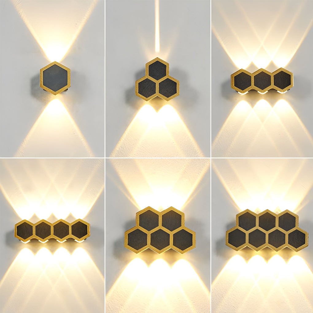 Led Up And Down Lights Waterproof Modern Wall Washer Light