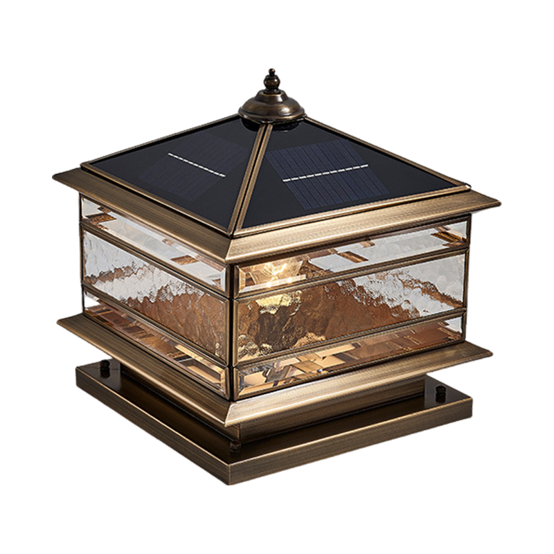 Waterproof Vintage Outdoor Fence Post Light