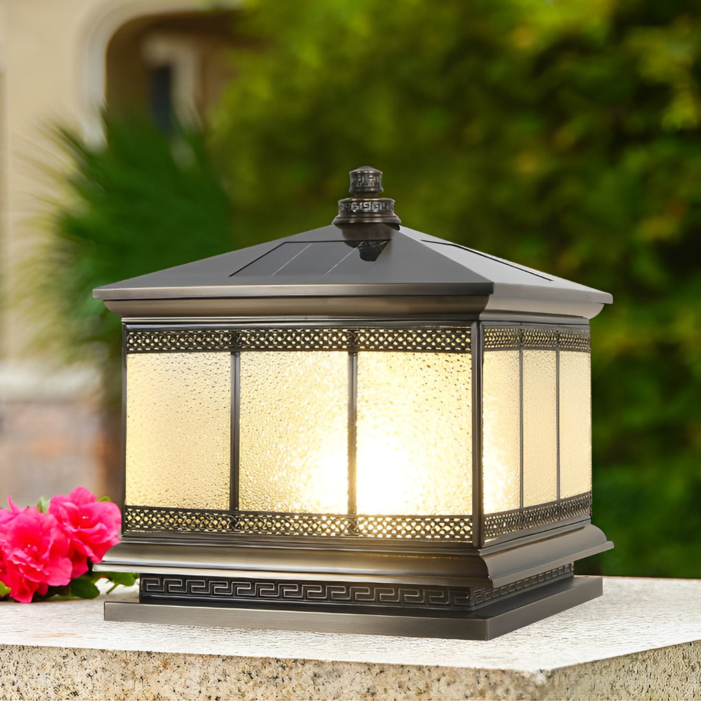 Intelligent Solar Fence Post Light Ha085190