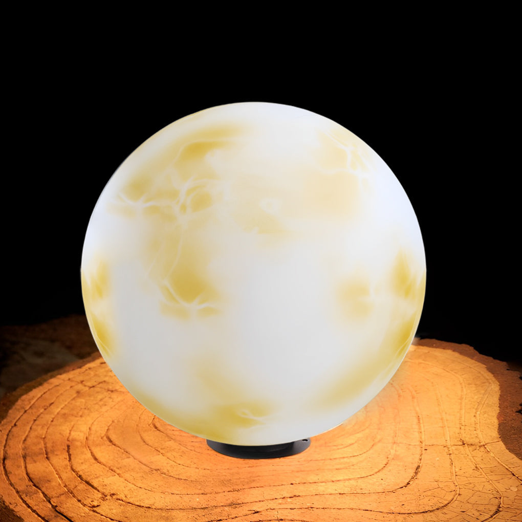 Moon Shaped Outdoor Pier Mount Pillar Accent Post Light