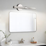 Modern Knurled Texture Led Bathroom Vanity Light Swiveling Head