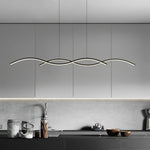 Wavy Lines Kitchen Ceiling Lamp Ha082788