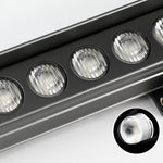 Aluminum Linear Led Outdoor Wall Washer Lights With Rotatable Bracket Architectural Lighting