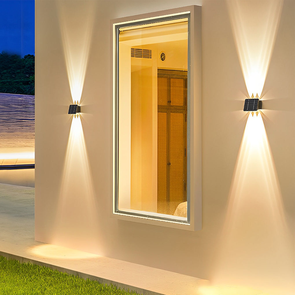 Up And Down Solar Wall Light Ha092798