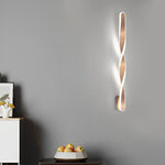 Spiral Long Strip Wall Sconce Lighting Ha084380