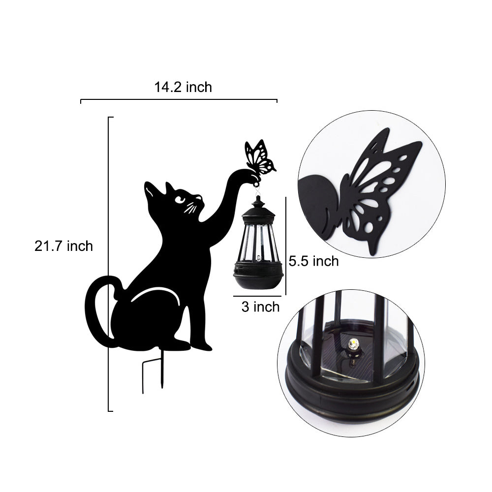Iron Waterproof Black Solar Lights Li002674