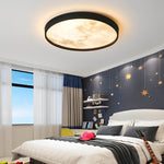 Creative Moon Modern Flush Mount Lighting Li002176