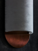 Alabaster Curved and Elongated Wall Sconces